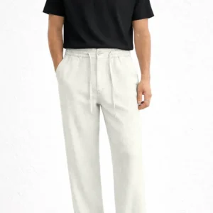 White Linen Pants
