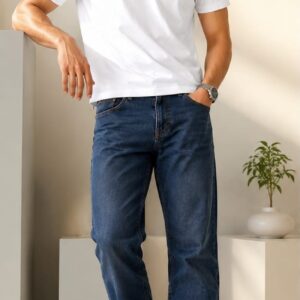 Ocean Blue Straight Fit